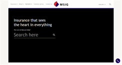Desktop Screenshot of msig.com.vn