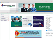 Tablet Screenshot of msig.com.br